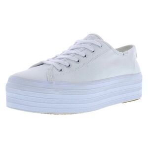 Keds WF57306 Triple Up Canvas Lace Up Cushioned Footbed Platform Sneakers 8